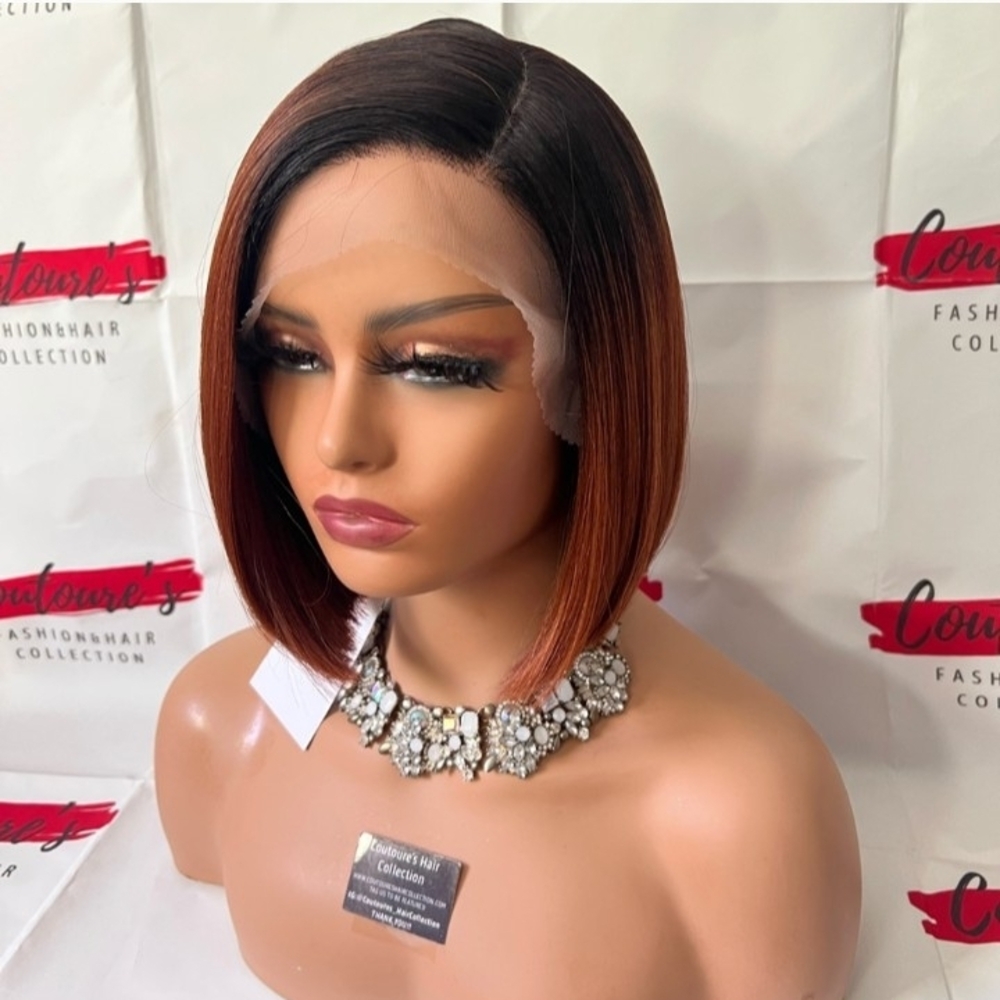 Sleek Ombre Bob Wig